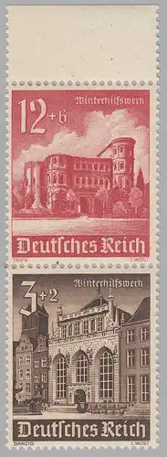 Zusammendruck Deutsches Reich DR Mi. S266 postfrisch MNH **  (31144