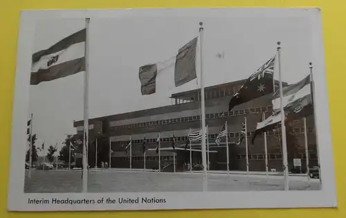 UNO UNITED NATIONES AK Interim Headquarter New York 1952  (85005