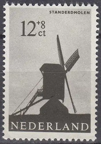 Niederlande – Nethelands 1963 Mi 797  ** MNH 12 Cent Ständermühle - Stand mill