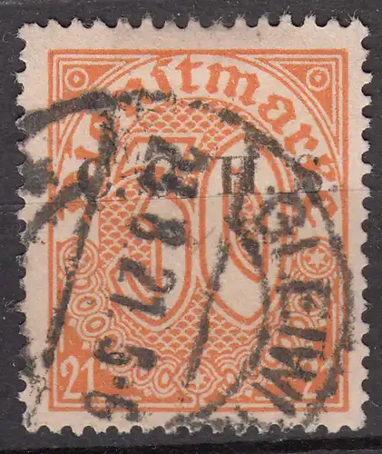  Oberschlesien - Upper Silesia Mi. D5 overprint 30 Pfennig gebraucht used 1920