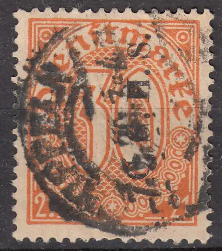  Oberschlesien - Upper Silesia Mi. D5 overprint 30 Pfennig gebraucht used 1920