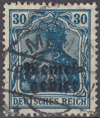 Memel 1920 Mi.15 Freimarke 30 Pfennig gestempelt used      (70298