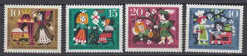 Germany - Berlin Stamps 1964 Michel 237-40 - Märchen Dornröschen   (81015