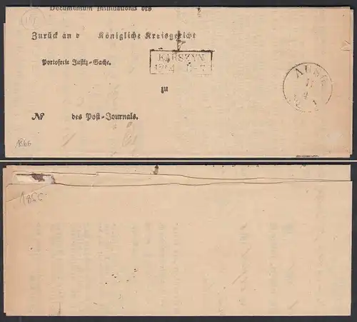 KARSZYN R2 - POST-Insinuations-Document 1866 Zustellungsurkunde    (31765