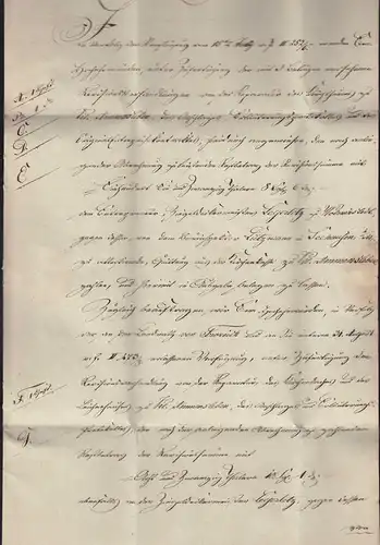 1828 Altbrief MAGDEBURG L2  nach BORNSBECK mit Inhalt    (32064