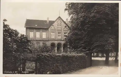 AK Nottuln bei Coesfeld Münster alte Schule (Kastanienplatz)   (86188