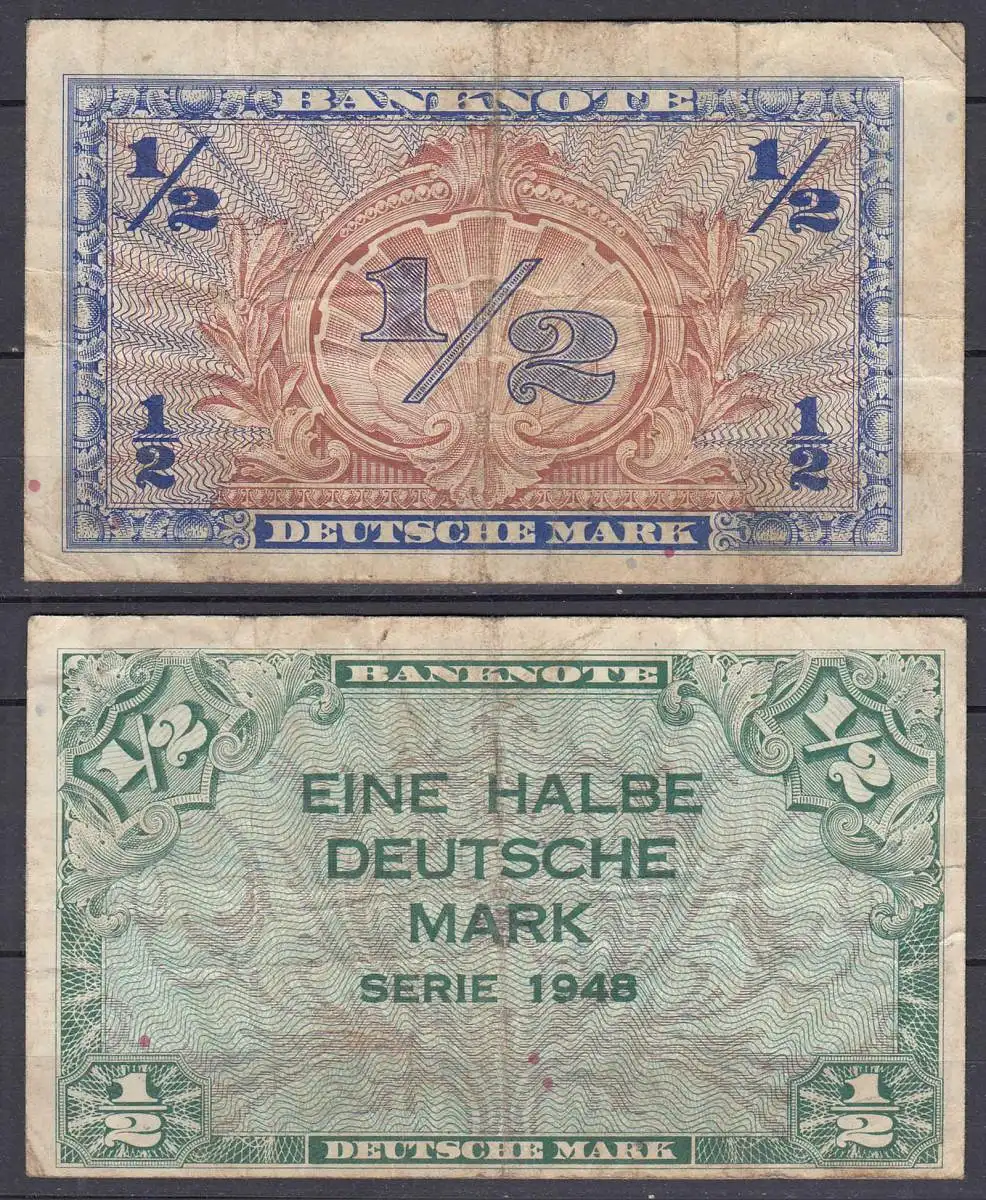 BDL - 1/2 Deutsche Mark 1948 Ro 230 F (4)    (32308