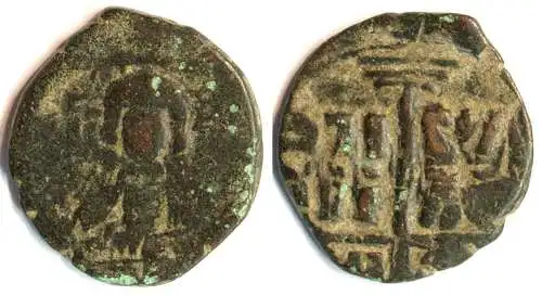 Byzanz - Anonymer Follis Antike ca. 1025-1050   (r1256