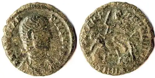 Rom Römisches Kaiserreich 351-354 Constantinus Gallus gestürzter Reiter   (r475