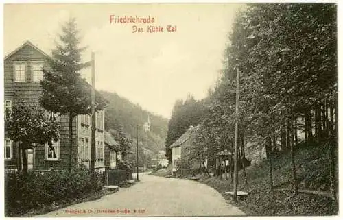 AK 1905 Thüringen Friedrichroda Kühle Tal    (0965