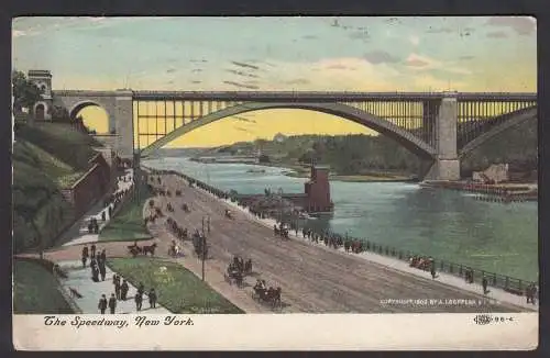 AK USA New York The Speedway  1909   (16743