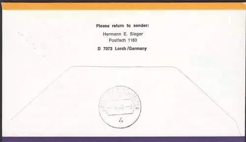 Lufthansa Erstflug LH 409 DC 10 New York - Düsseldorf 1980   (20525