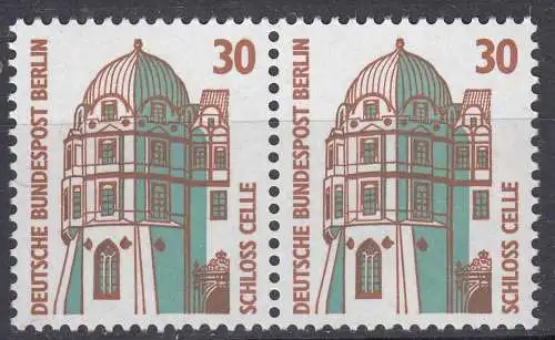 Berlin 30 Pfg. Sehenswürdigkeiten 1987 Mi.793 ** MNH Paar    (70736