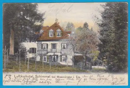 AK Litho Schimmel b.Masmünster Elsass 1904    (1023