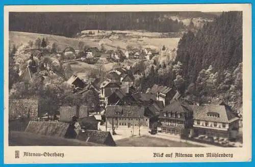 AK Goslar Altenau Oberharz Mühlenberg   (2447