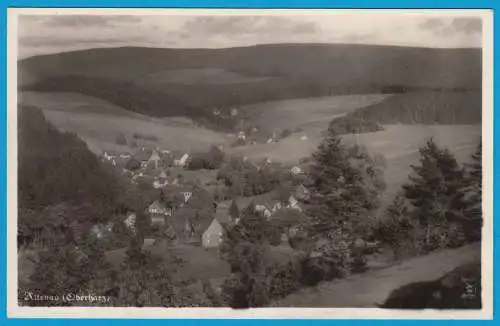 AK Altenau Oberharz Luftbild Echte Fotografie  (2496