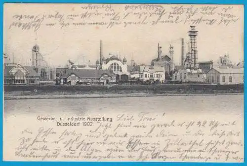 AK Gewerbe Industrie-Ausstellung Düsseldorf 1902   (2540