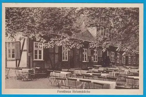 AK Forsthaus Heisenküche Hameln Gasthaus 1927 (2363