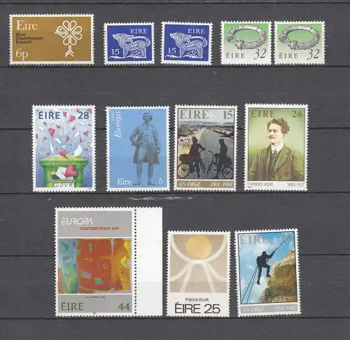 IRLAND Briefmarken Lot ungebraucht postfrisch siehe Foto  (33150