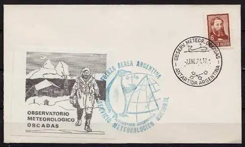 Antarktis Antarctica 1971 Argentinien Argentina meteorology observations (9941