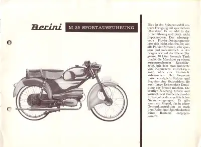 Berini Programm 1956-1960