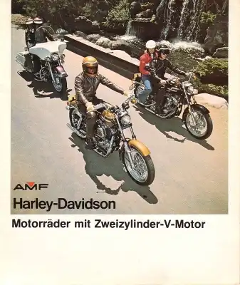 Harley-Davidson AMF Programm ca. 1972