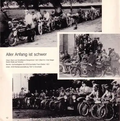 München 75 Jahre Automobil-Club München 1903-1978