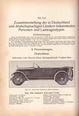 Wolfram, Paul Die Motor-Fahrzeuge 1930er J