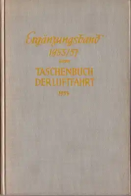 Taschenbuch der Luftfahrt Ergänzungsband 1955/57