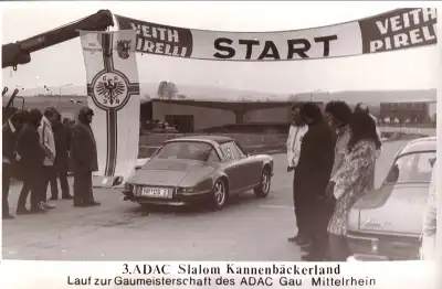 Ansichtskarte 3. ADAC Slalom Kannenbäcker Land
