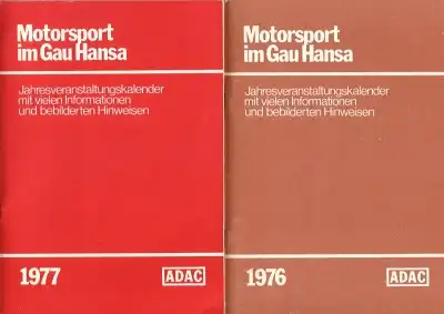 Motorsport im Gau Hansa 1973, 1976 und 1977