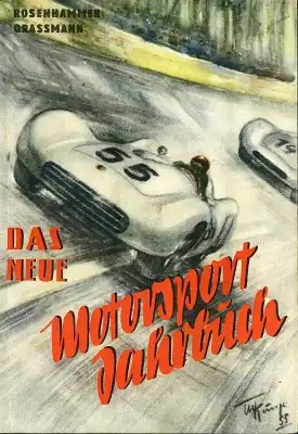 Rosenhammer / Grassmann Das neue Motorsport Jahrbuch 1955