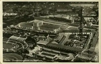 Ansichtskarte Ausstellungsgelände am Funkturm Berlin 1939