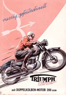 Triumph Cornet 200 Prospekt 1954