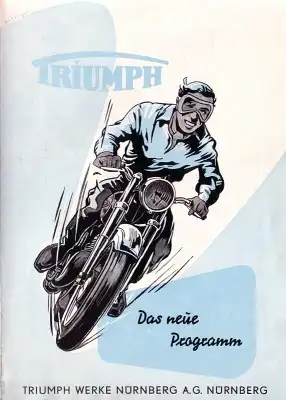 Triumph Programm 1954