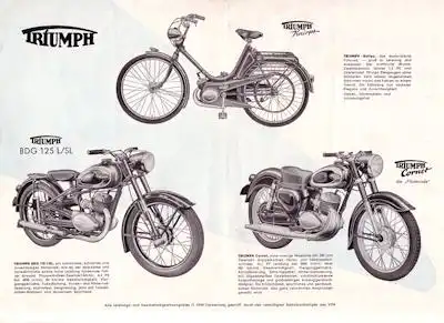 Triumph Programm 9.1953