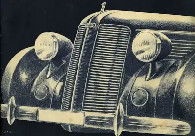 Audi Typ 920 3,2 Ltr. Prospekt 8.1938