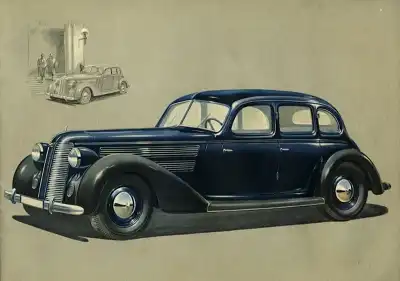 Audi Typ 920 3,2 Ltr. Prospekt 8.1938
