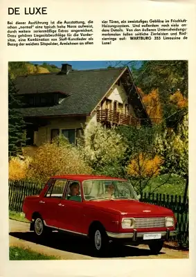 Wartburg 353 Prospekt 1969