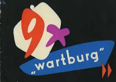 Wartburg 311 Prospekt 1957