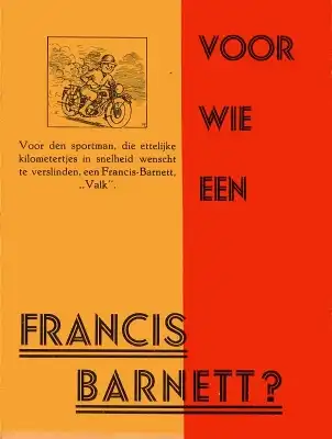 Francis Barnett Programm 1933
