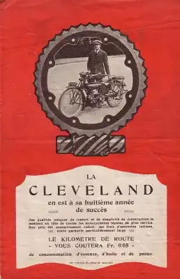B.B. Motors Modell Cleveland Type 22 Prospekt 1920er Jahre