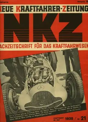 Neue Kraftfahrer Zeitung NKZ 1938