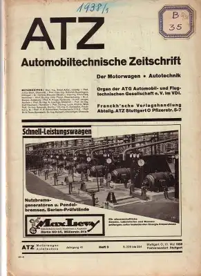 ATZ Autotechnische Zeitschrift