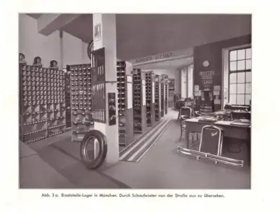 Opel Wege zum Gewinn im Ersatzteilegeschäft Broschüre 1931