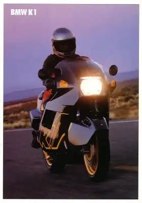 BMW K 1 Prospekt 1989