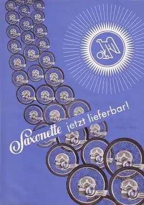 Sachs Saxonette Prospekt 1938