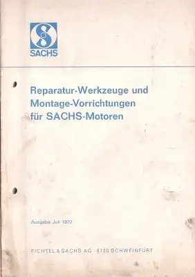 Sachs Werkzeuge u. Montage-Vorrichtungen 1970