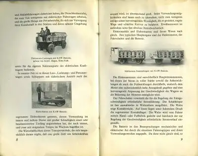 Hagen Handbuch für Elektrofahrzeuge 1927