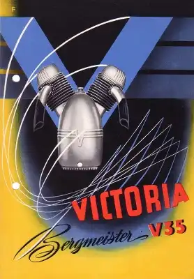 Victoria V 35 Bergmeister Prospekt 10.1951